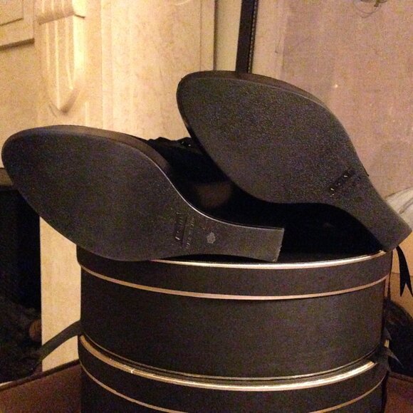 Fringed Suede Wedge Boots by Tapeet Vicini by Giuseppe Zanotti - Picture 6 of 7